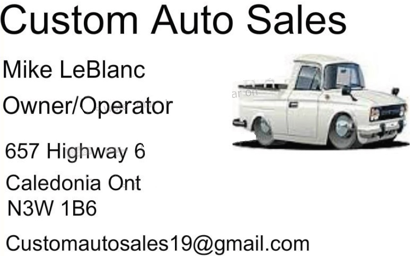 Custom Auto Sales